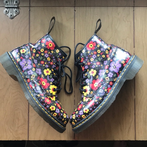 Dr. Martens Shoes - Floral Doc Martens